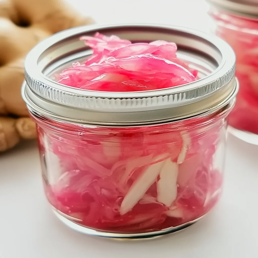 Delicious Beni Shoga (Red Pickled Ginger) Recipe
