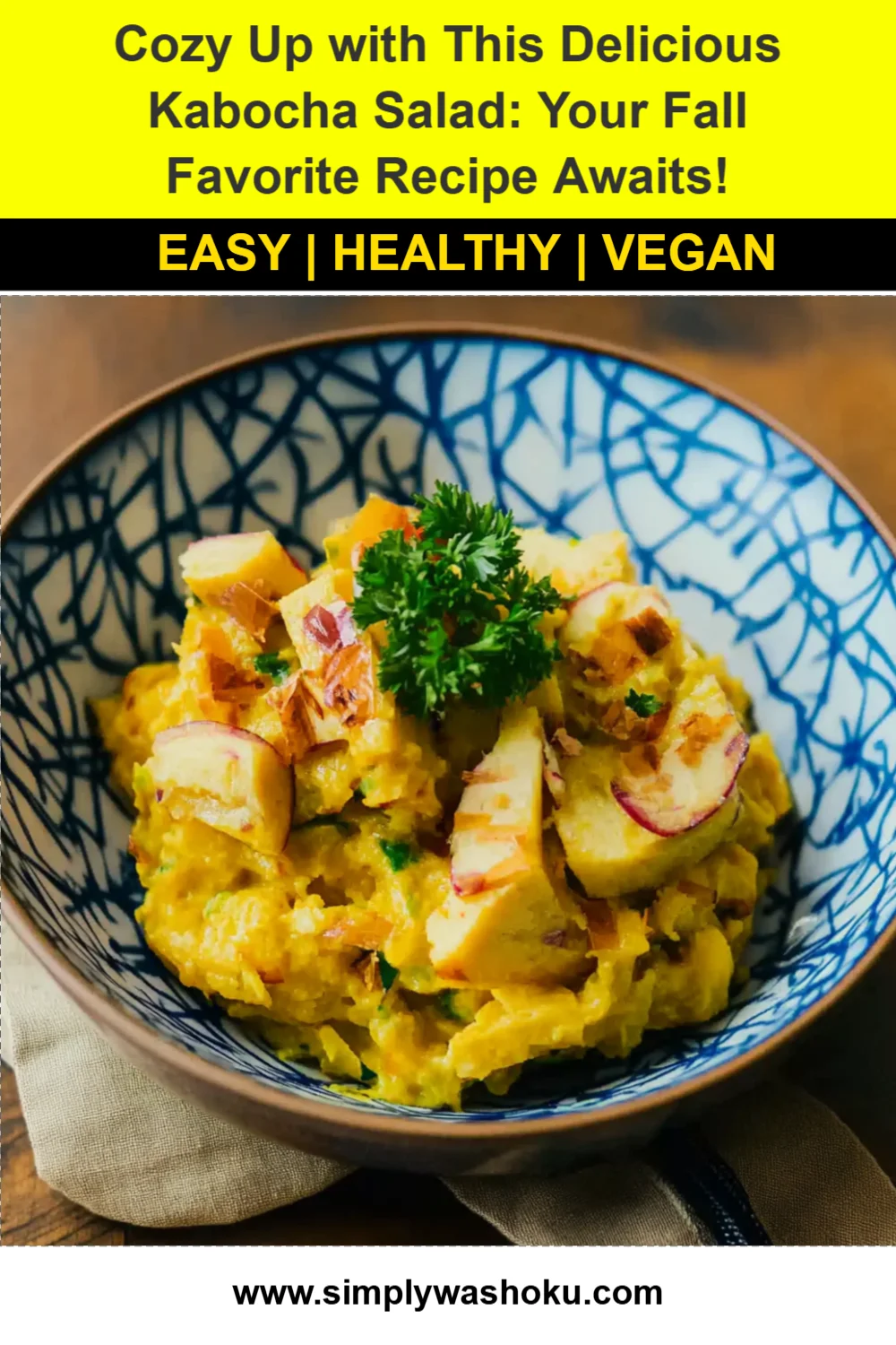 Cozy Up with This Delicious Kabocha Salad: Your Fall Favorite Recipe Awaits!