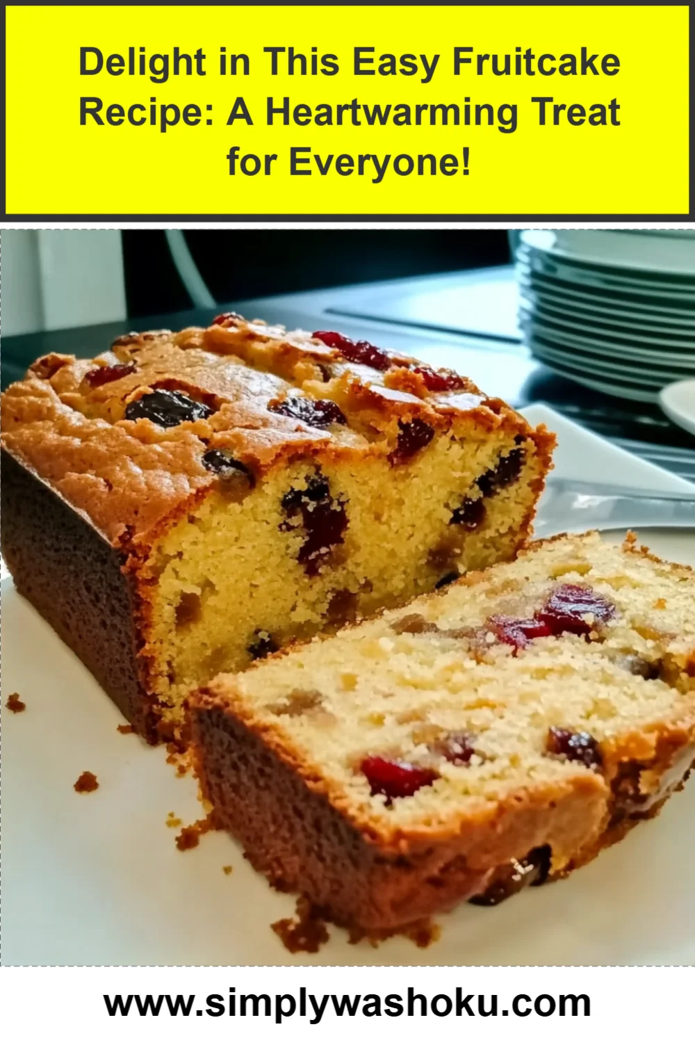 Delight in This Easy Fruitcake Recipe: A Heartwarming Treat for Everyone!