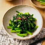 Fresh Chrysanthemum Greens Salad Recipe