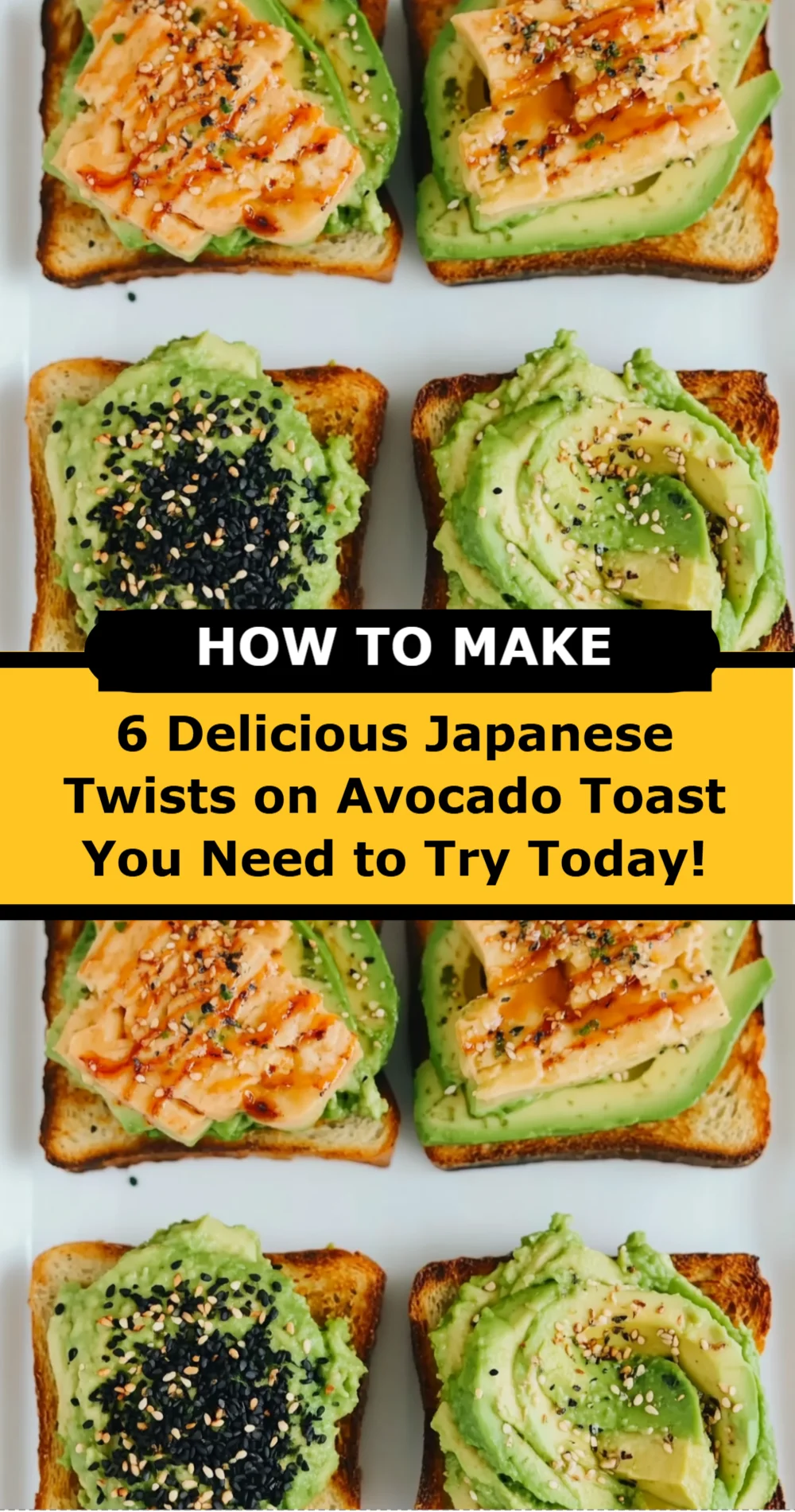 6 Delicious Japanese Twists on Avocado Toast You Need to Try Today!