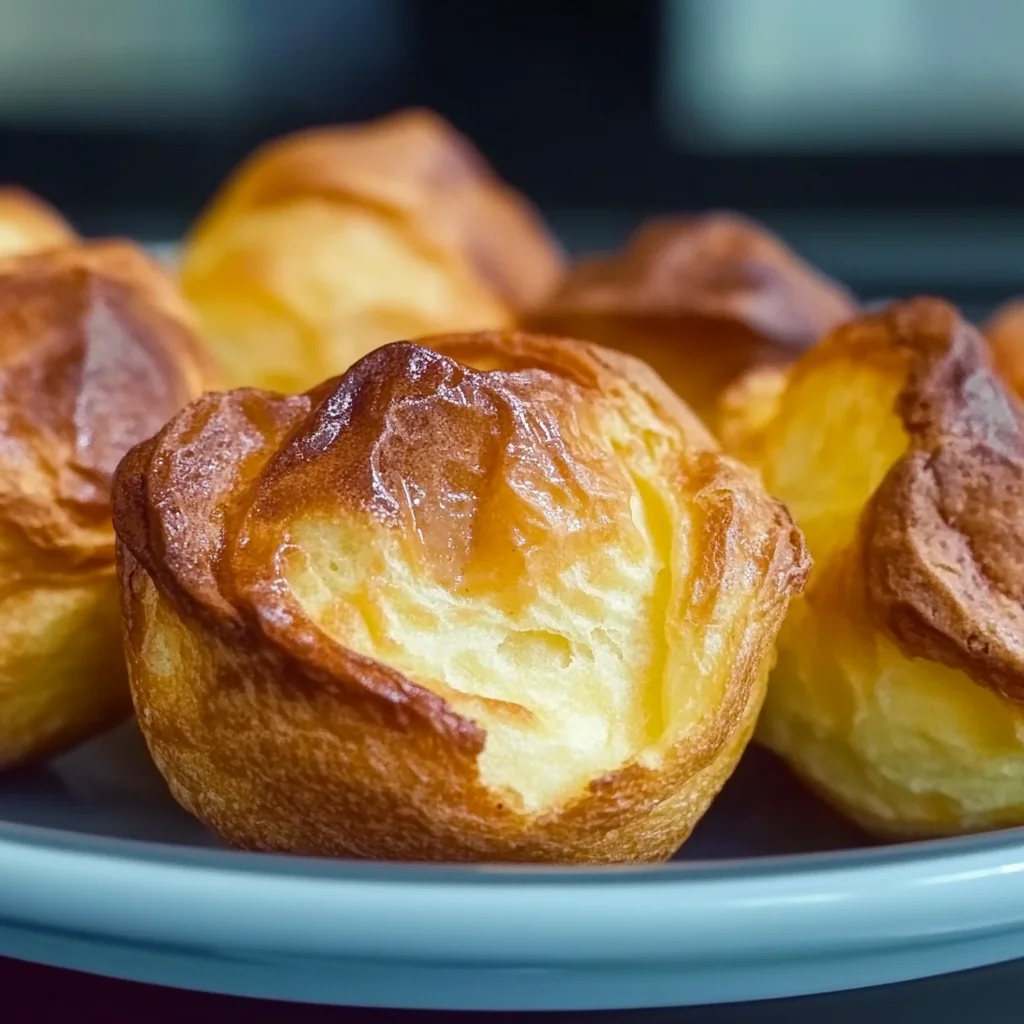 Light and Fluffy Popovers with Strawberry Butter Recipe