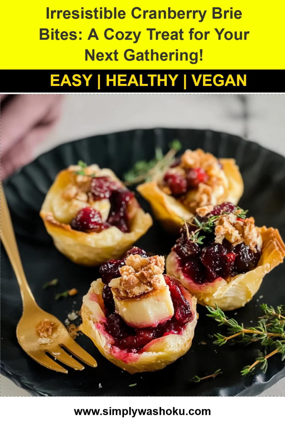Irresistible Cranberry Brie Bites: A Cozy Treat for Your Next Gathering!
