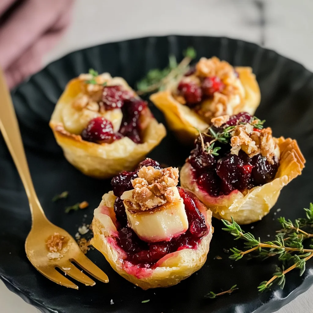 Cranberry Brie Bites Recipe (Easy and Delicious!)