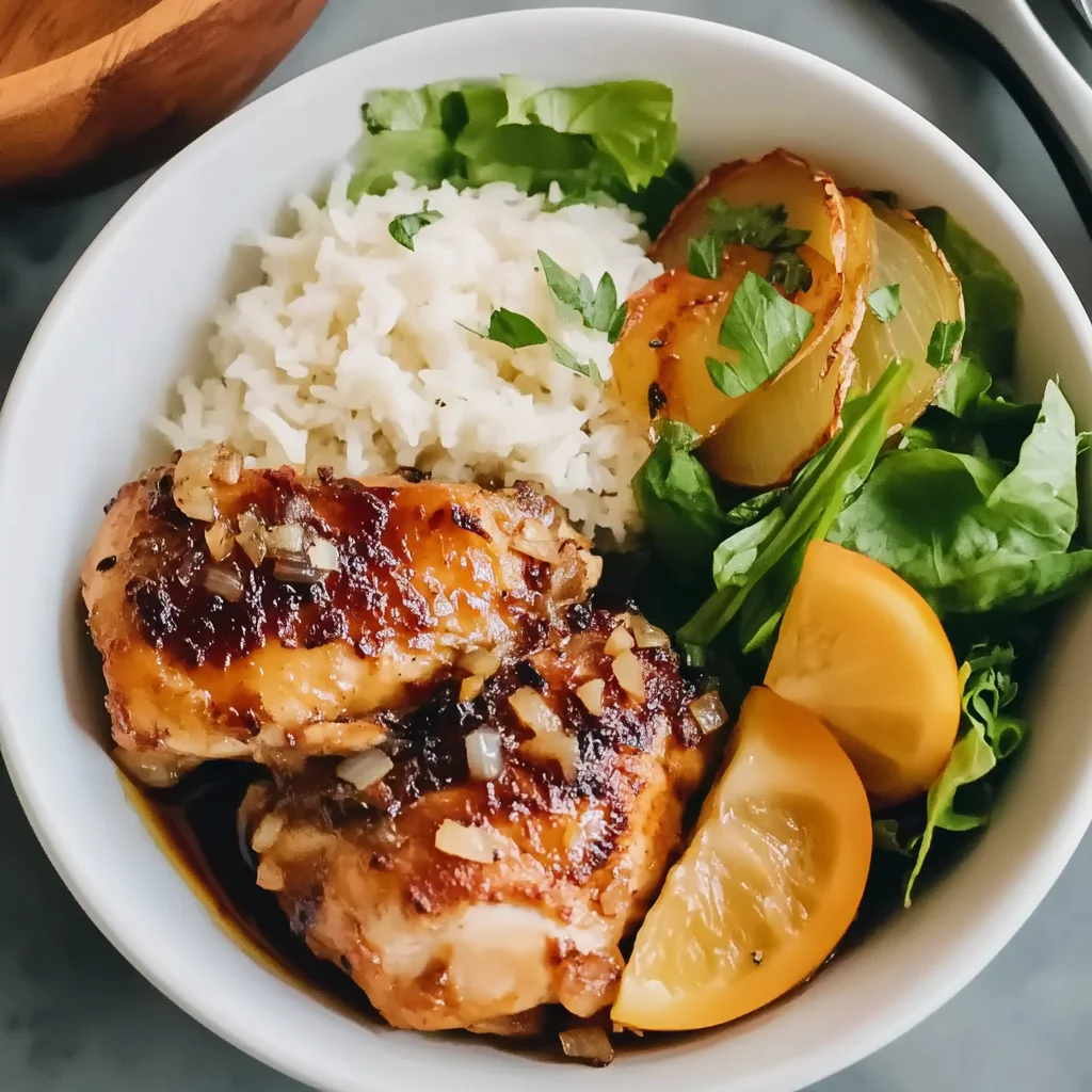 Delicious Garlic Onion Chicken Recipe