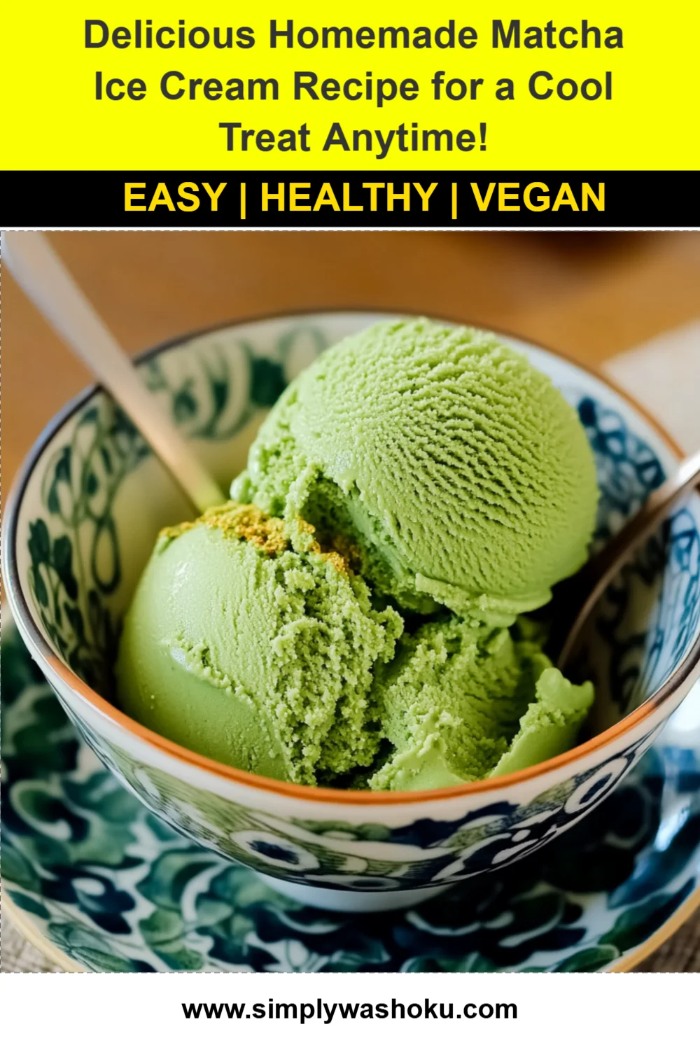 Delicious Homemade Matcha Ice Cream Recipe for a Cool Treat Anytime!