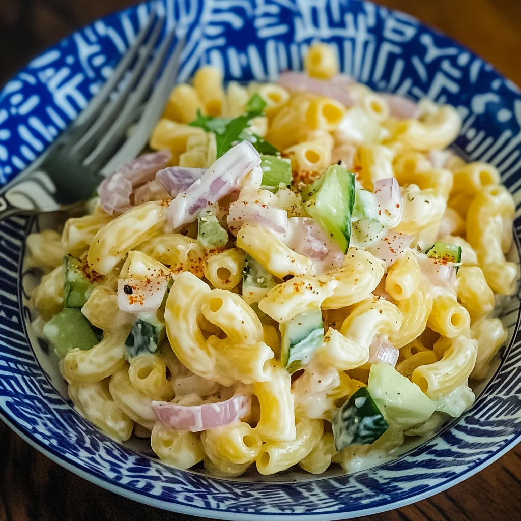 Delicious Japanese Macaroni Salad Recipe
