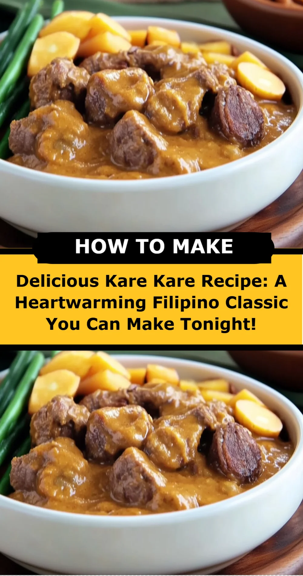 Delicious Kare Kare Recipe: A Heartwarming Filipino Classic You Can Make Tonight!