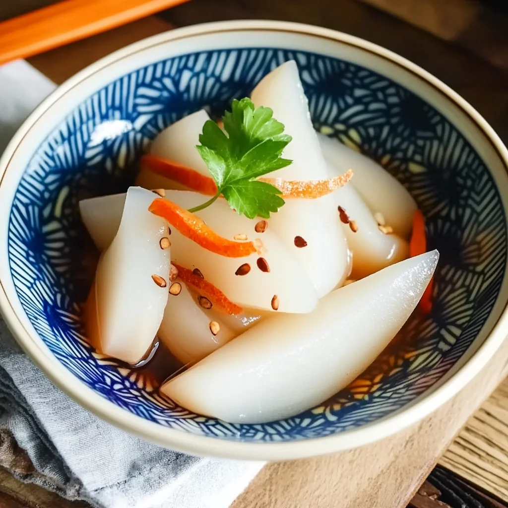 Delicious Tsukemono Amazuzuke Recipe (Sweet Vinegar Pickles)