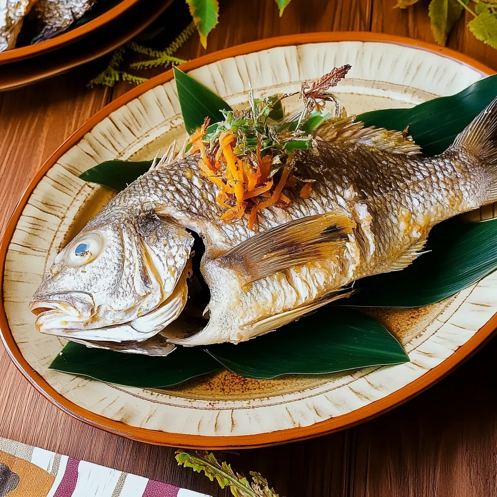 Deliciously Simple Japanese Baked Sea Bream Recipe