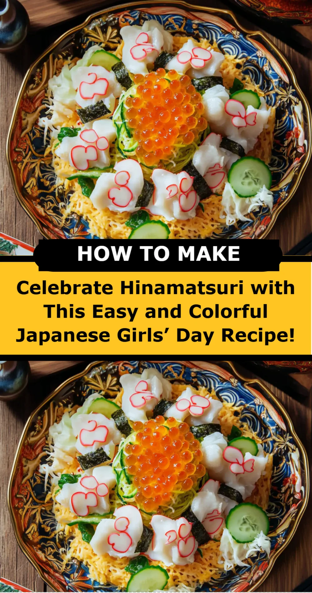 Celebrate Hinamatsuri with This Easy and Colorful Japanese Girls’ Day Recipe!
