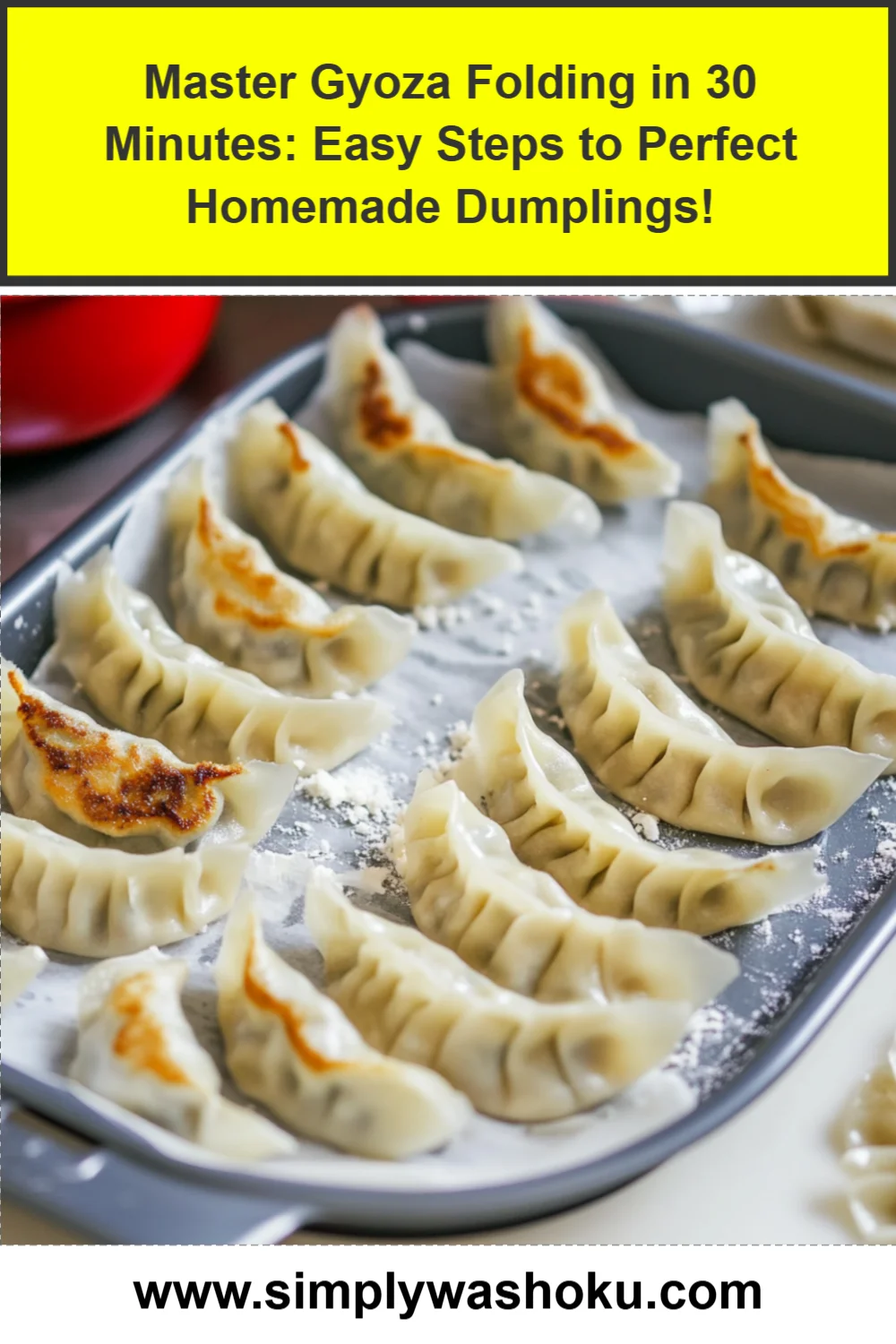 Master Gyoza Folding in 30 Minutes: Easy Steps to Perfect Homemade Dumplings!