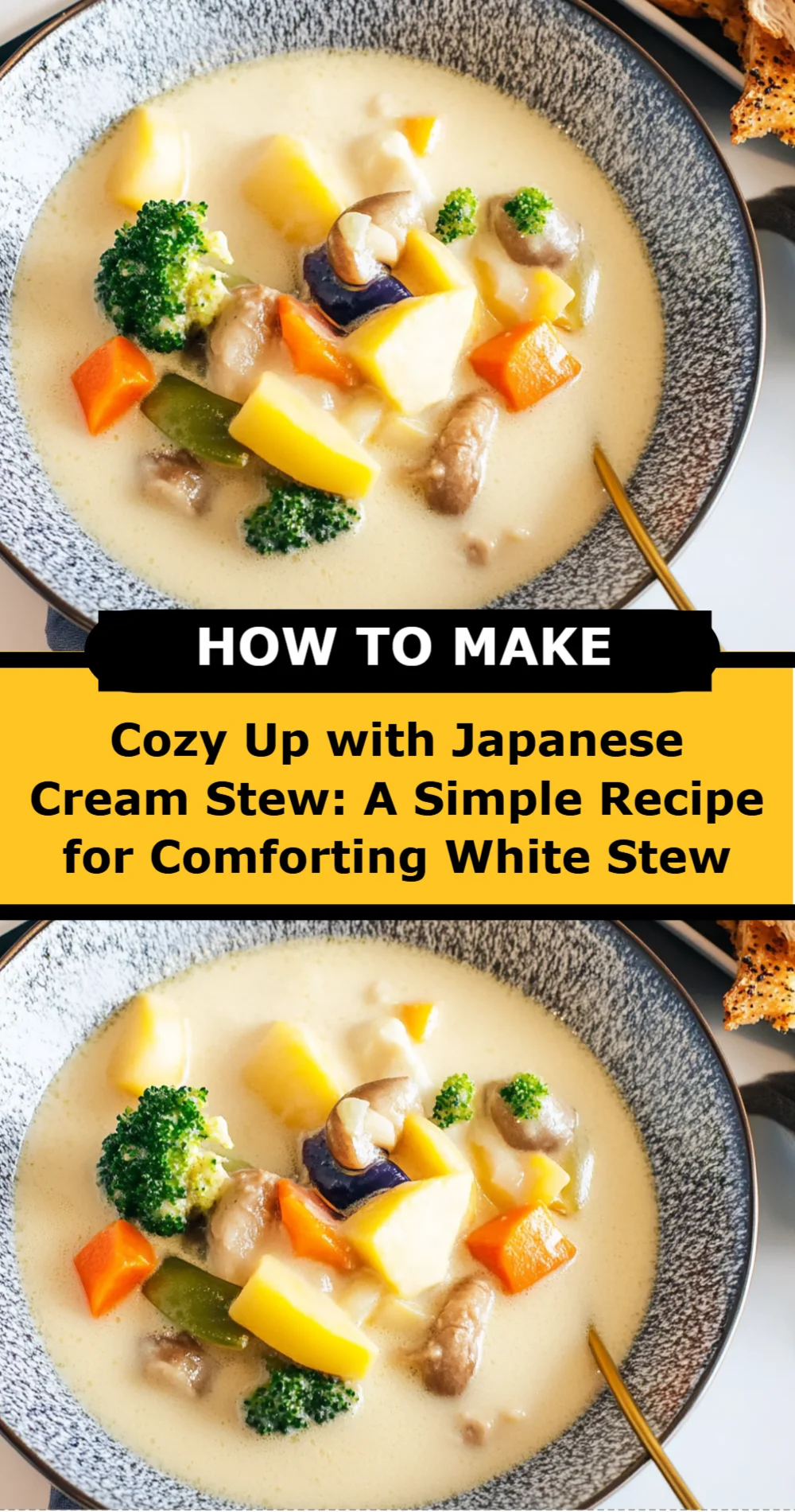 Cozy Up with Japanese Cream Stew: A Simple Recipe for Comforting White Stew