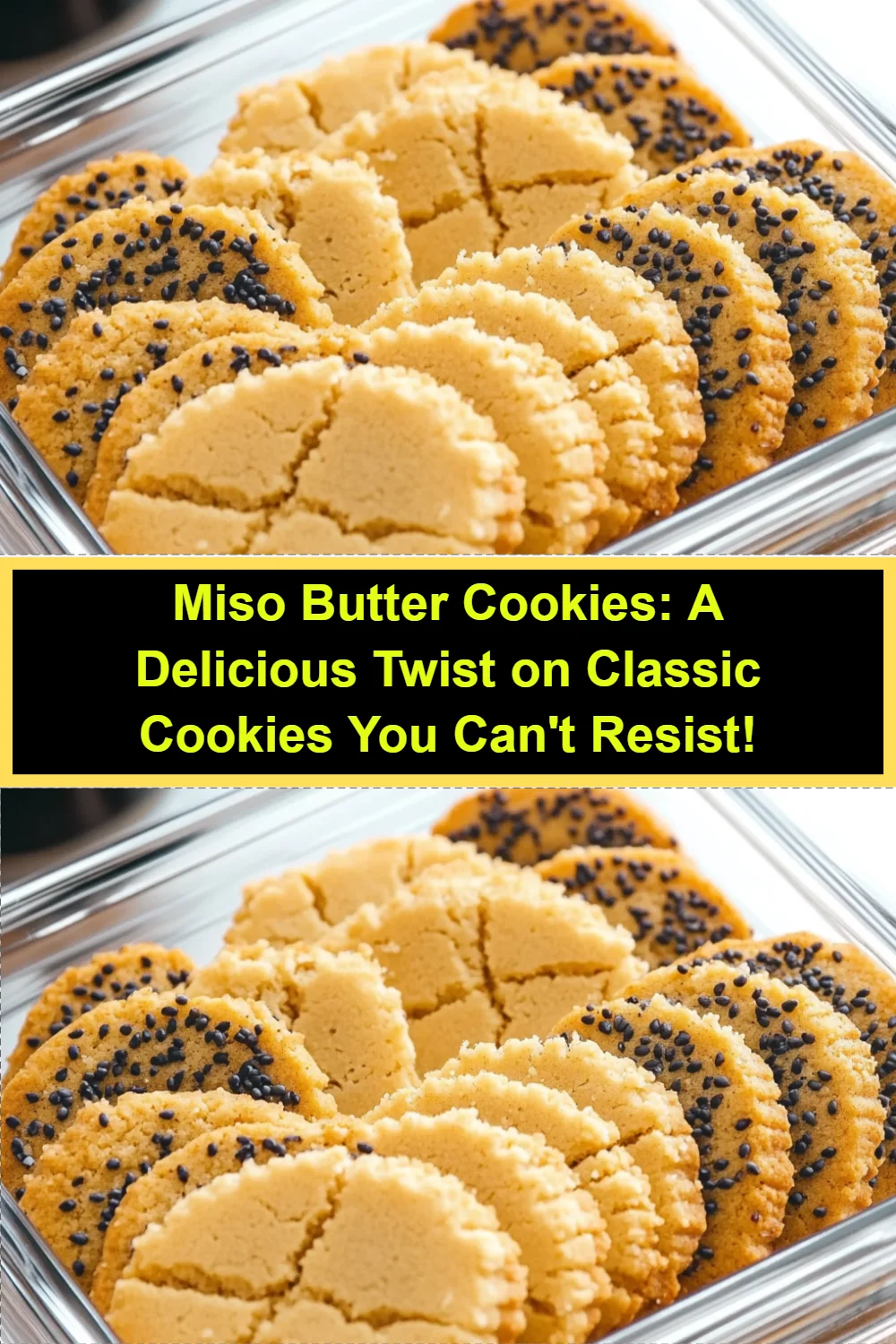 Miso Butter Cookies: A Delicious Twist on Classic Cookies You Can't Resist!