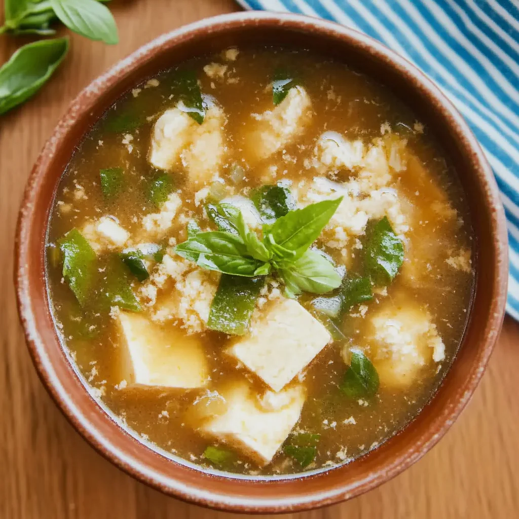Comforting Pork Tofu Soup Recipe