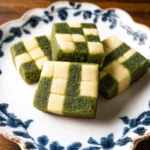 Delicious Matcha Checkerboard Cookies Recipe