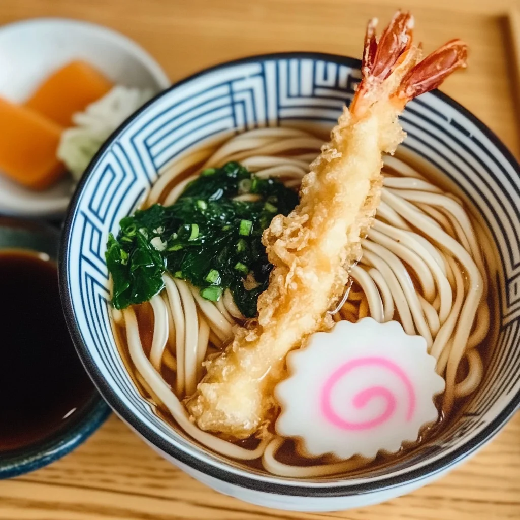 Delicious Soba Noodles with Udon Sauce Recipe