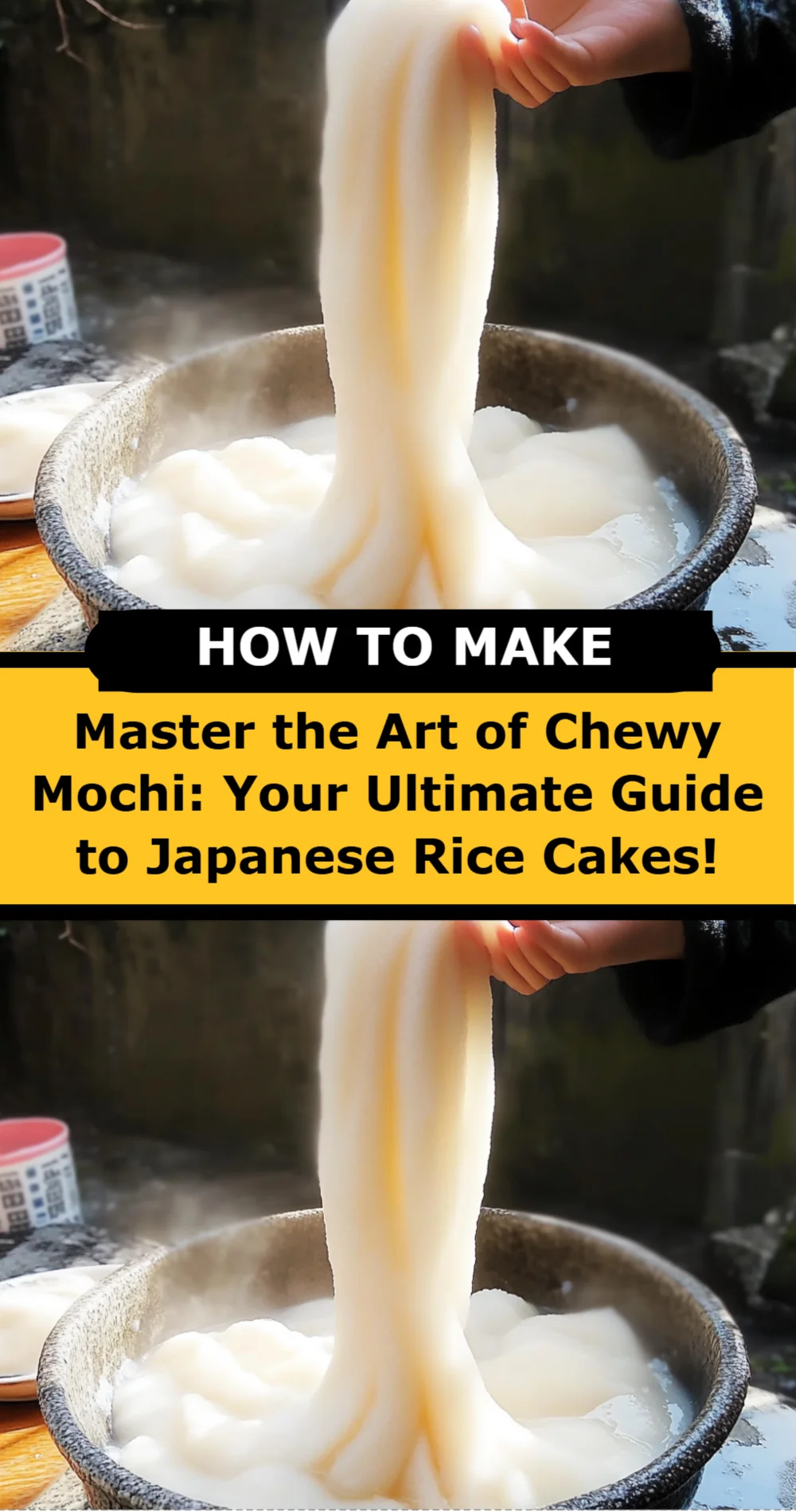 Master the Art of Chewy Mochi: Your Ultimate Guide to Japanese Rice Cakes!