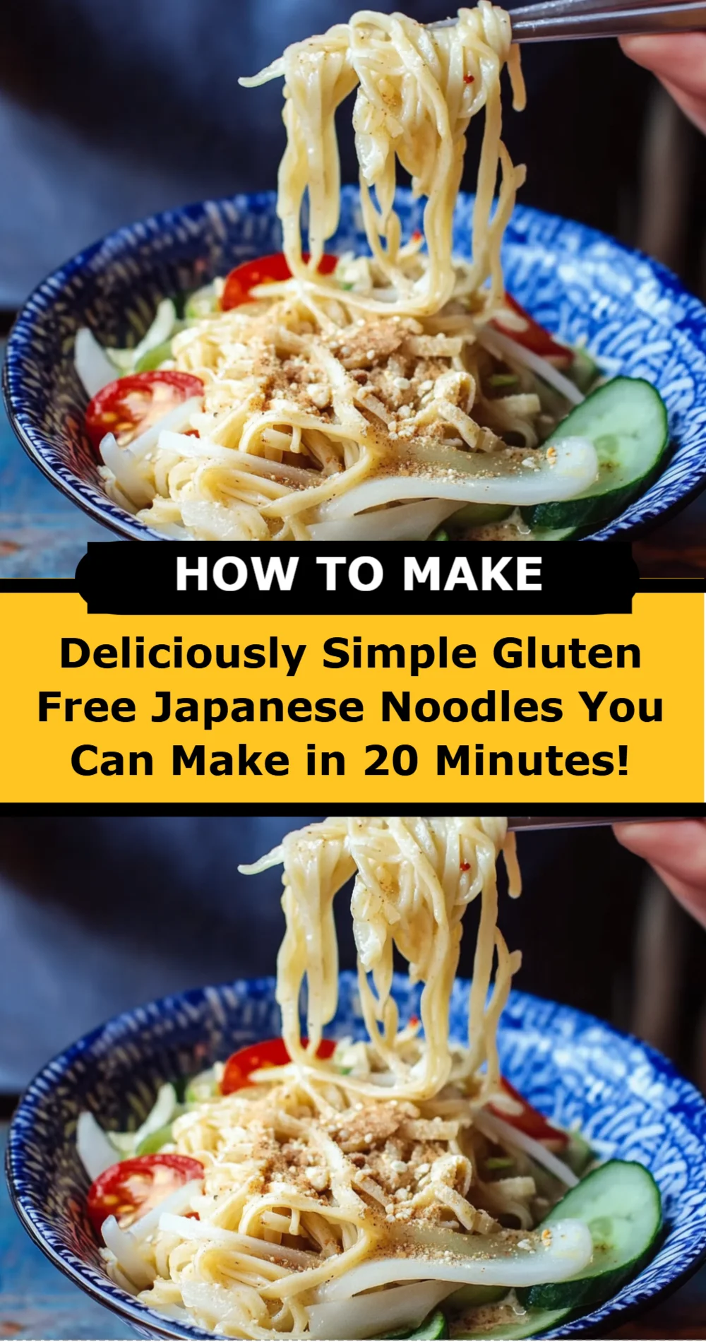 Deliciously Simple Gluten Free Japanese Noodles You Can Make in 20 Minutes!