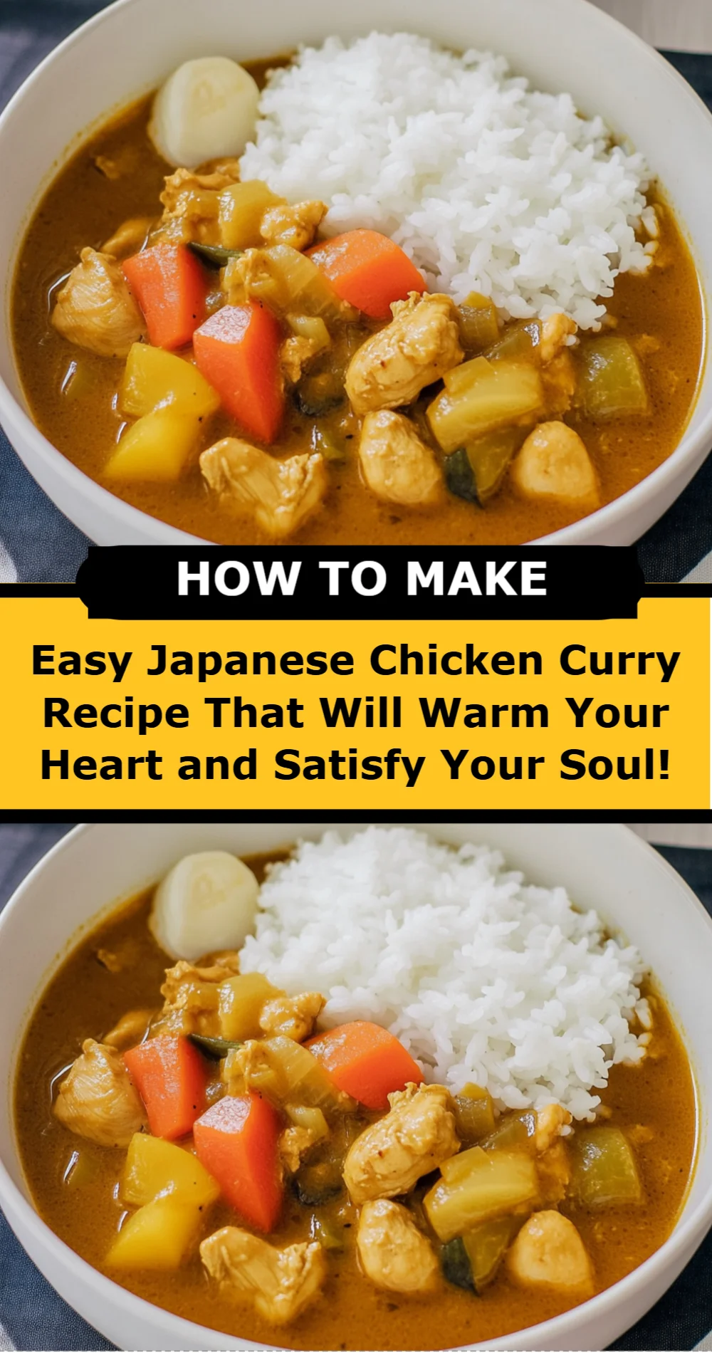 Easy Japanese Chicken Curry Recipe That Will Warm Your Heart and Satisfy Your Soul!