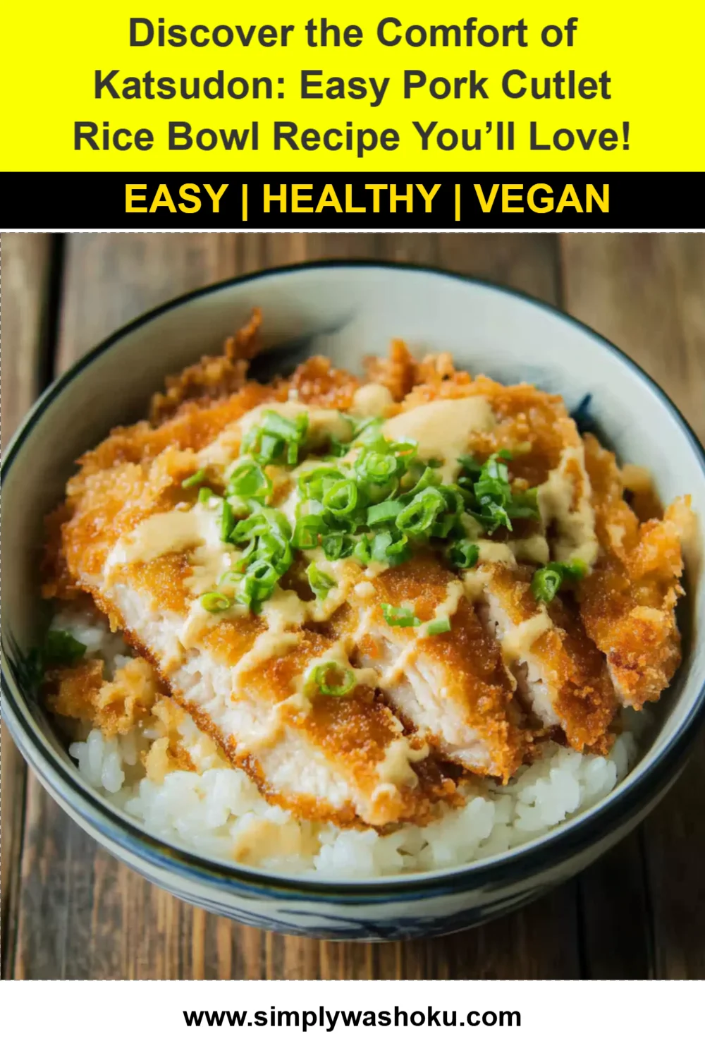 Discover the Comfort of Katsudon: Easy Pork Cutlet Rice Bowl Recipe You’ll Love!
