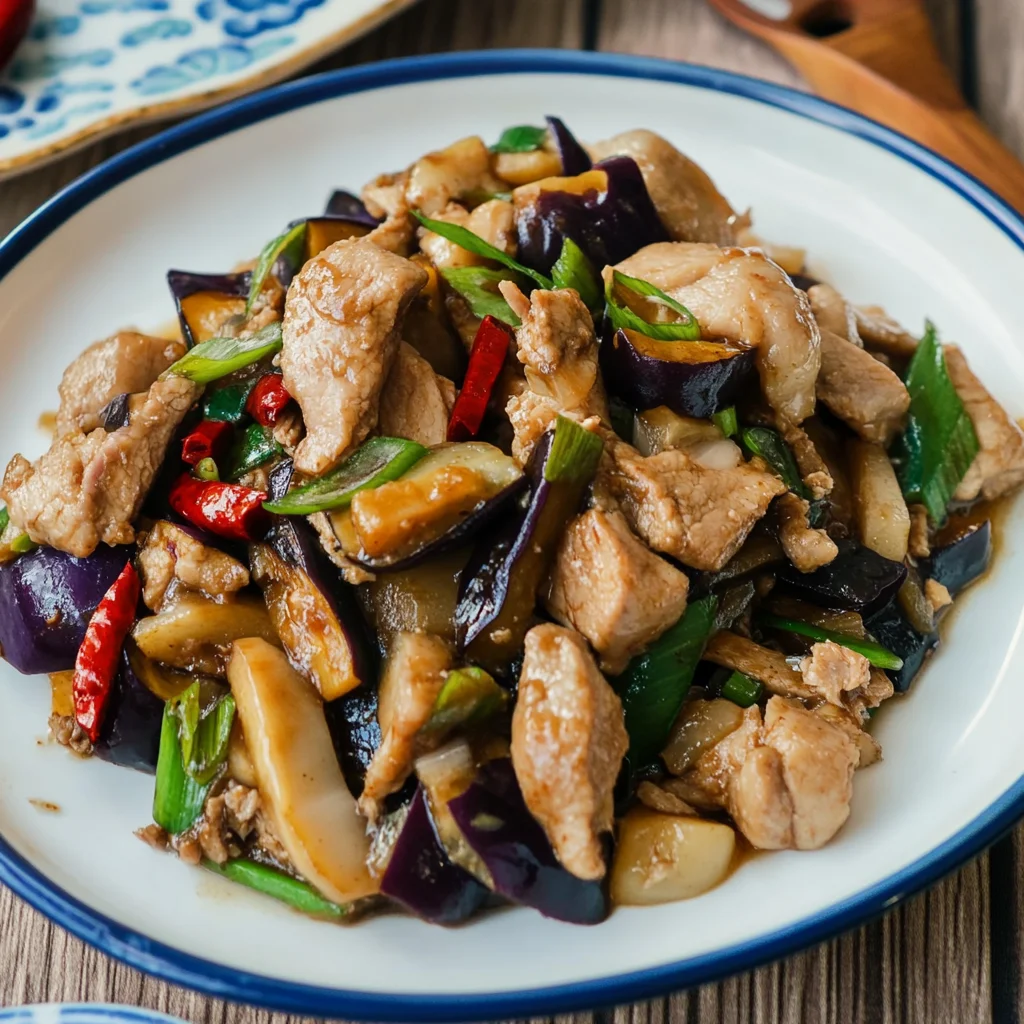 Easy Pork and Eggplant Stir-Fry Recipe